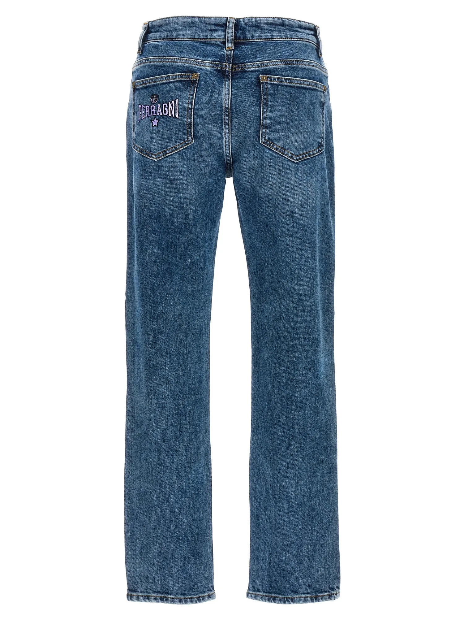 Chiara Ferragni Brand    Chiara Ferragni Brand Logo Jeans