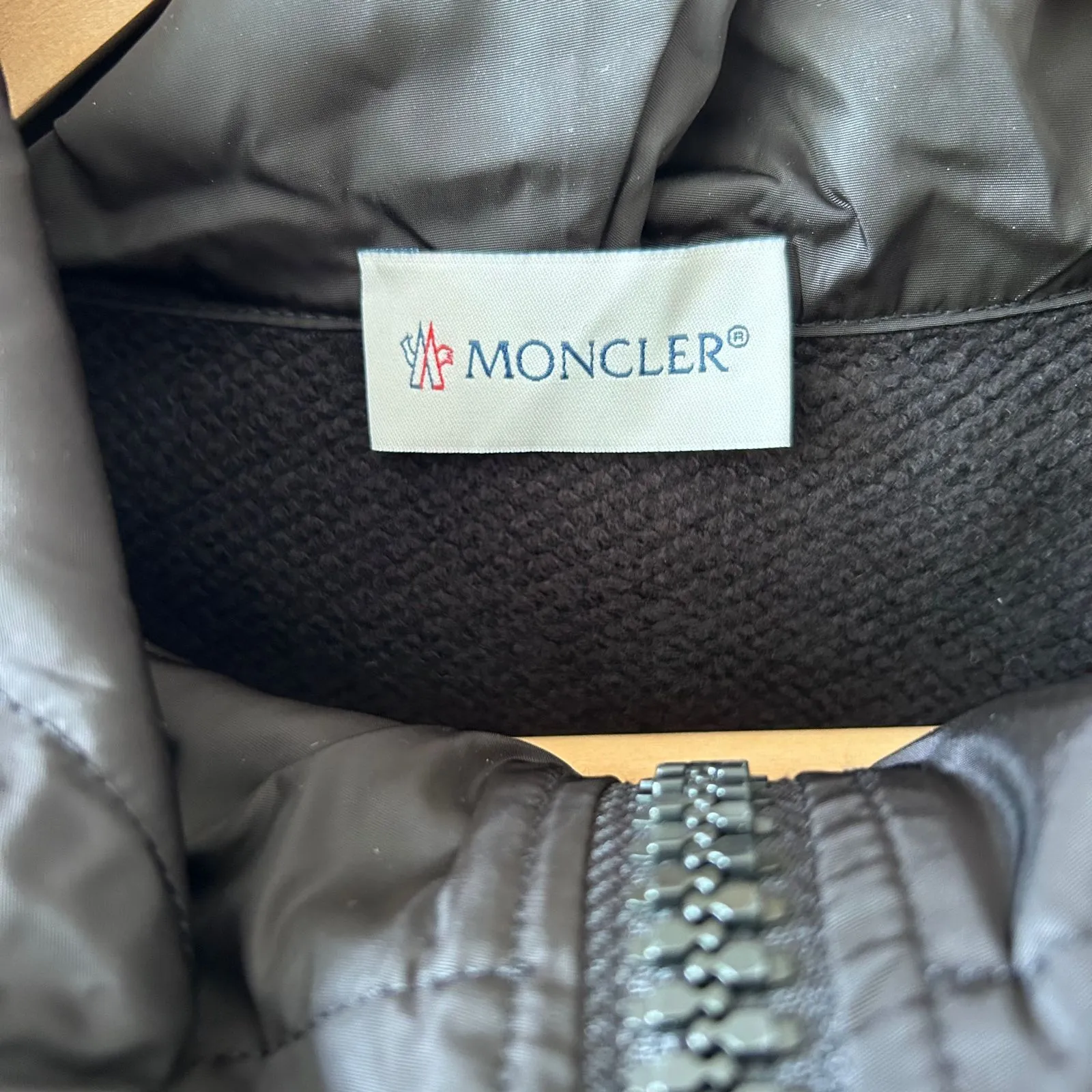 MONCLER  |Long Sleeves Plain Outlet Hoodies & Sweatshirts