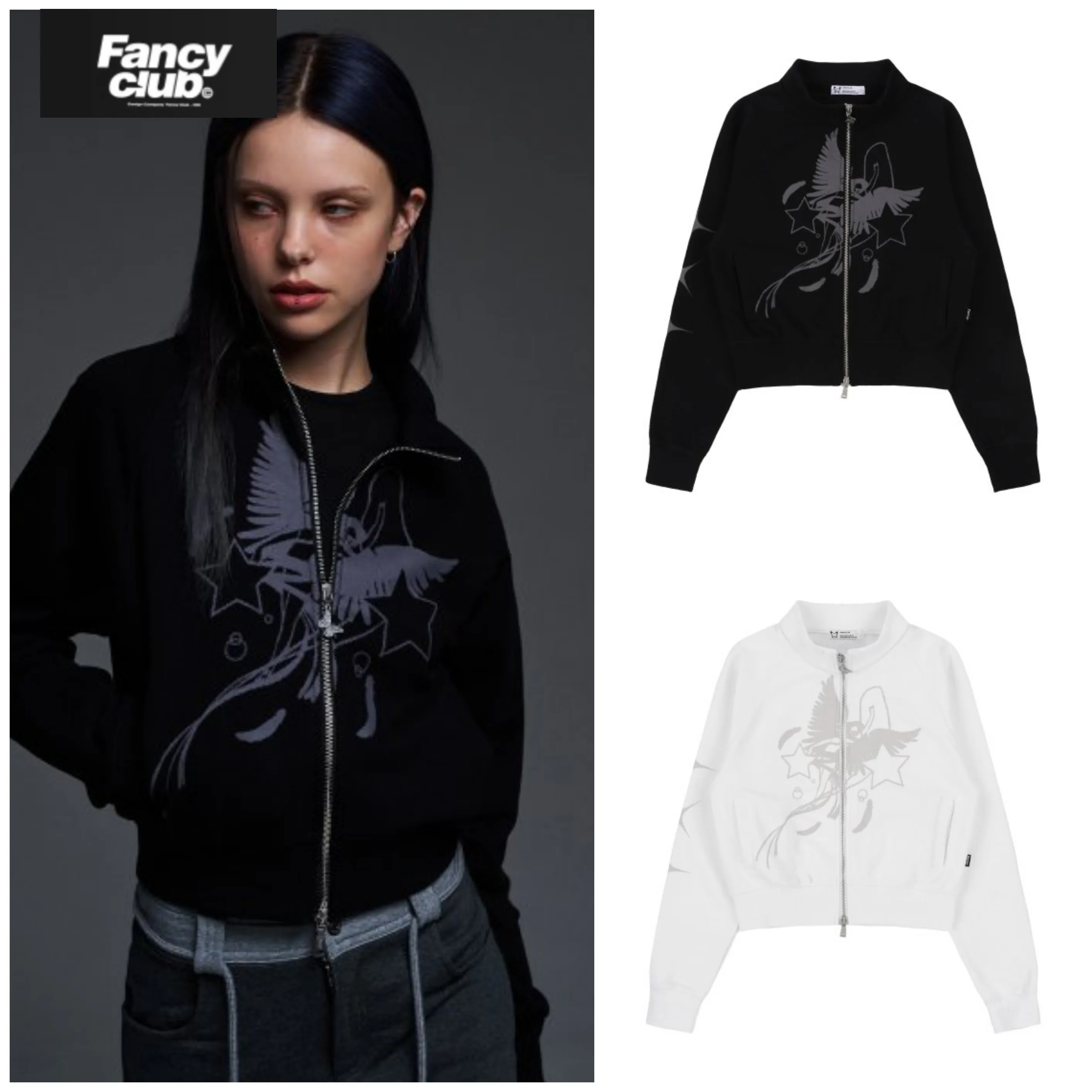 NASTY FANCY CLUB  |Unisex Street Style Hoodies & Sweatshirts