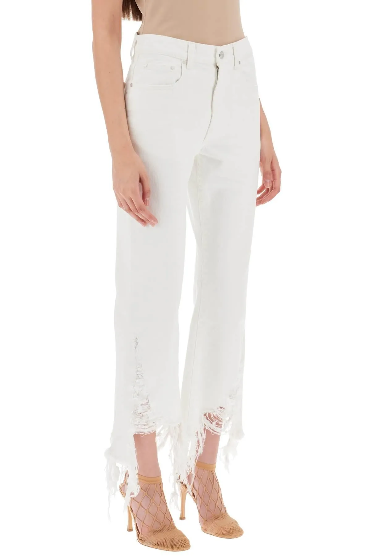Stella McCartney    Stella Mc Cartney Destroyed Hem Jeans