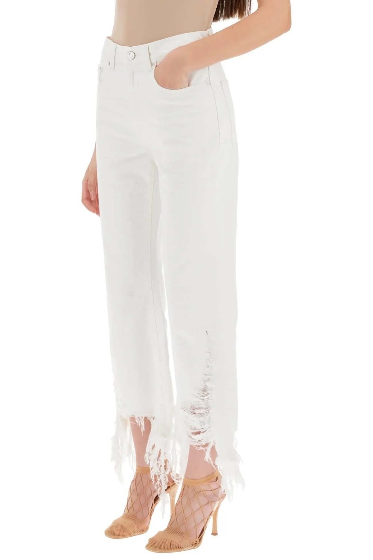 Stella McCartney    Stella Mc Cartney Destroyed Hem Jeans